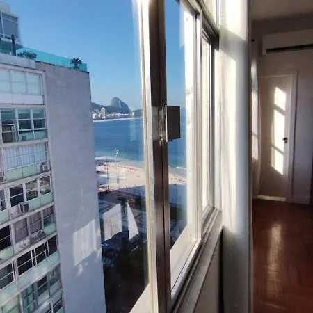 Vista Praia de Copacabana Quarto Laranja 304-2