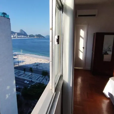 Vista Praia de Copacabana Quarto Laranja 304-3